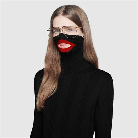 gucci balaclava price|guccis balaclava knit top.